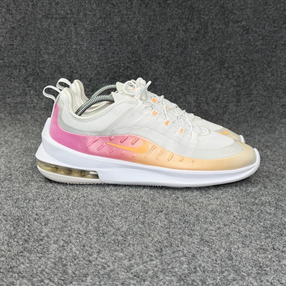 Nike Air Max Axis Premium Running Shoes Women's 11 White Melon Tint Athletic Run